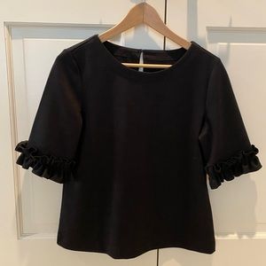 Banana Republic Factory ruffle sleeve blouse